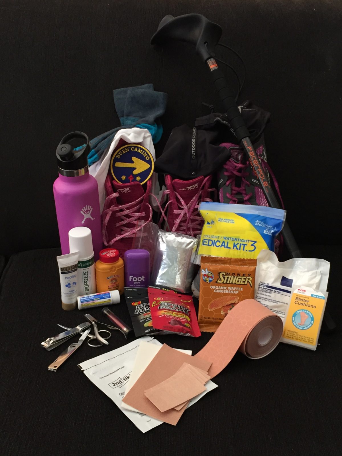 Multi-Day Hiking Blister Prevention and Care Kit